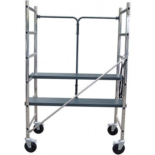 ECHAFAUDAGE PLIANT CHRONO 3 - USAGE DOMESTIQUE - ALUMINIUM - CENTAURE ECHAFAUDAGE PLIANT CHRONO 3 - USAGE DOMESTIQUE - ALUMINIUM - CENTAURE