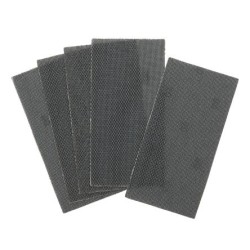 DEWALT - 1/2 feuille abrasive velcro, structure en maille durée de vie extra longue x4115x228 mm grain 80