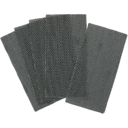DEWALT - 1/3 feuille abrasive velcro, structure en maille durée de vie extra longue X4 93 x 190 mm grain 120