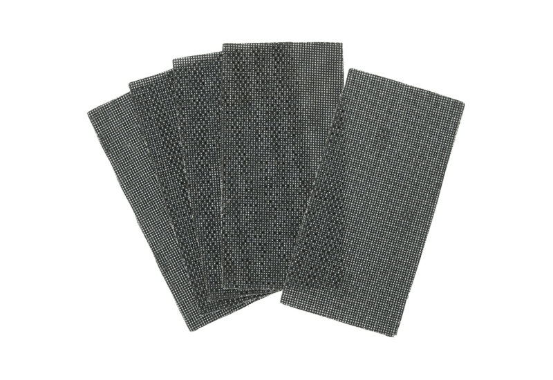 DEWALT - 1/3 feuille abrasive velcro, structure en maille durée de vie extra longue X4 93 x 190 mm grain 120 DEWALT - 1/3 feuille abrasive velcro, structure en maille durée de vie extra longue X4 93 x 190 mm grain 120