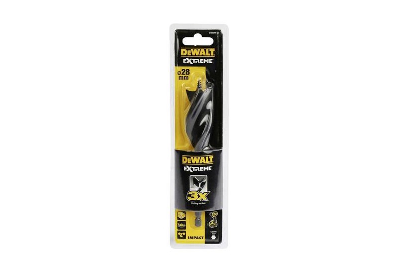 DEWALT - Mèche à bois 3 pointes Extreme 28x152 mm
