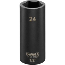 DEWALT - Douilles impact diamètre 24 mm 1/2"