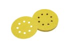 Blister de 5 disques abrasifs papier DeWalt DT3105 grain 120 diamètre 125mm 8 trous.