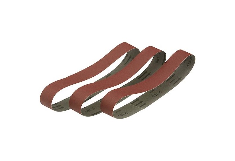 DEWALT - Bande abrasive pour tourets grains pour le travail du métal, du bois et de la céramique, 45 x 715 mm grain 80