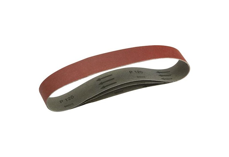 DEWALT - Bande abrasive pour tourets grains pour le travail du métal, du bois et de la céramique, 45 x 715 mm grain 80