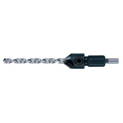 DEWALT - Mèche N°6 et fraise à chanfreiner 4 taillants