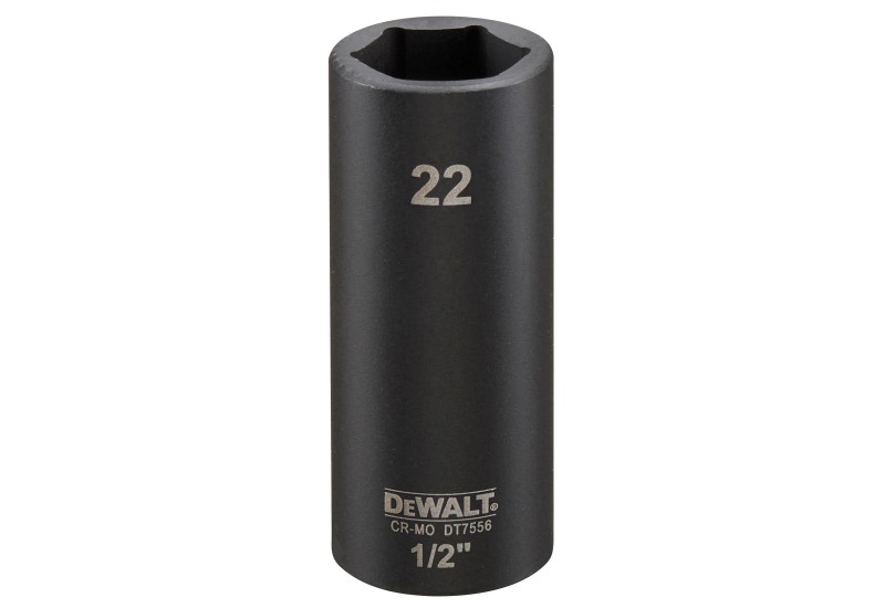 DEWALT - Douilles impact diamètre 22 mm 1/2"