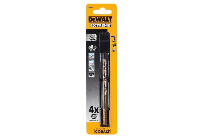 DEWALT - Foret métal HS-Co Extreme 8.5x72x117 mm DEWALT - Foret métal HS-Co Extreme 8.5x72x117 mm