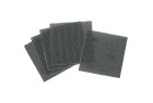 DEWALT - 1/4 feuille abrasive velcro, structure en maille durée de vie extra longue X4 115 x 115 mm grain 80