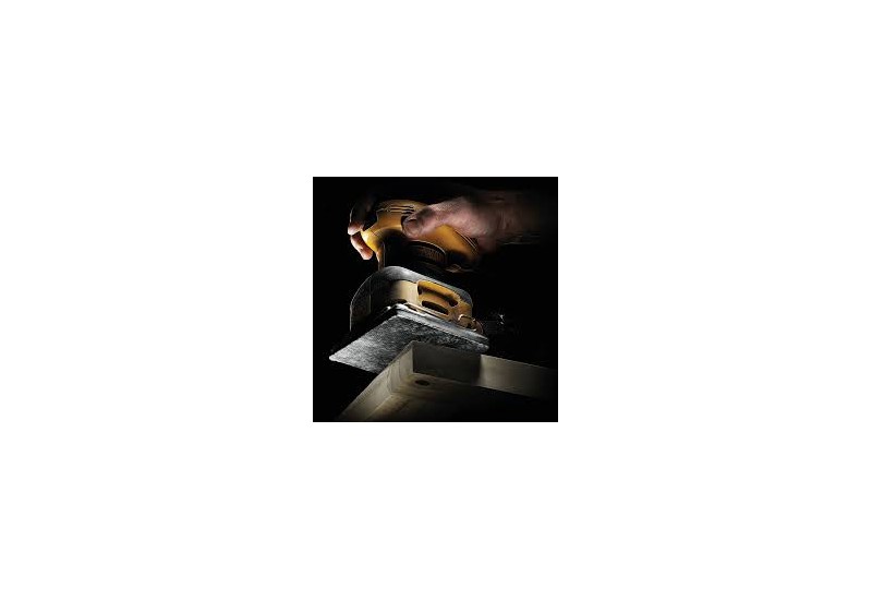 DEWALT - 1/4 feuille abrasive velcro, structure en maille durée de vie extra longue X4 115 x 115 mm grain 80