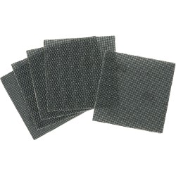 DEWALT - 1/4 feuille abrasive velcro, structure en maille durée de vie extra longue X4 115 x 115 mm grain 240