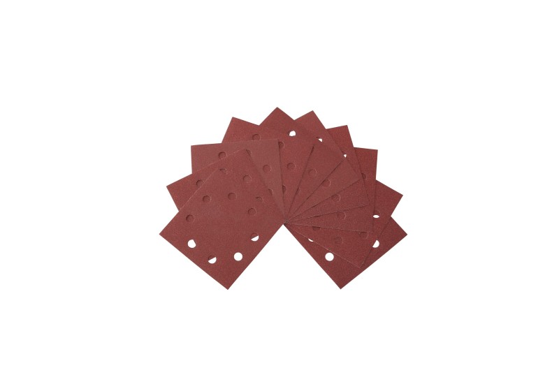 DEWALT - 1/4 feuille abrasive pour ponceuses vibrantes grain 80 - 8 perforations 115x115mm DEWALT - 1/4 feuille abrasive pour ponceuses vibrantes grain 80 - 8 perforations 115x115mm