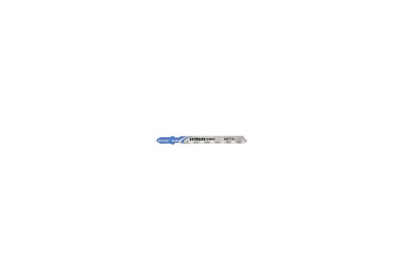 DEWALT - Lame de scie sauteuse métal, alu et cuivre BiM profondeur de coupe inf 3 mm attache en T