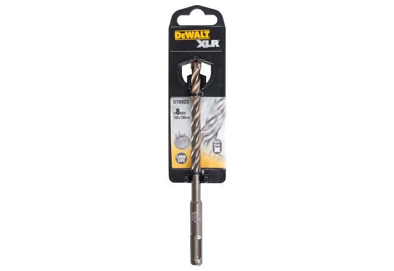 DEWALT - Foret béton SDS-Plus XLR 4 taillants 8X100X160 mm DEWALT - Foret béton SDS-Plus XLR 4 taillants 8X100X160 mm