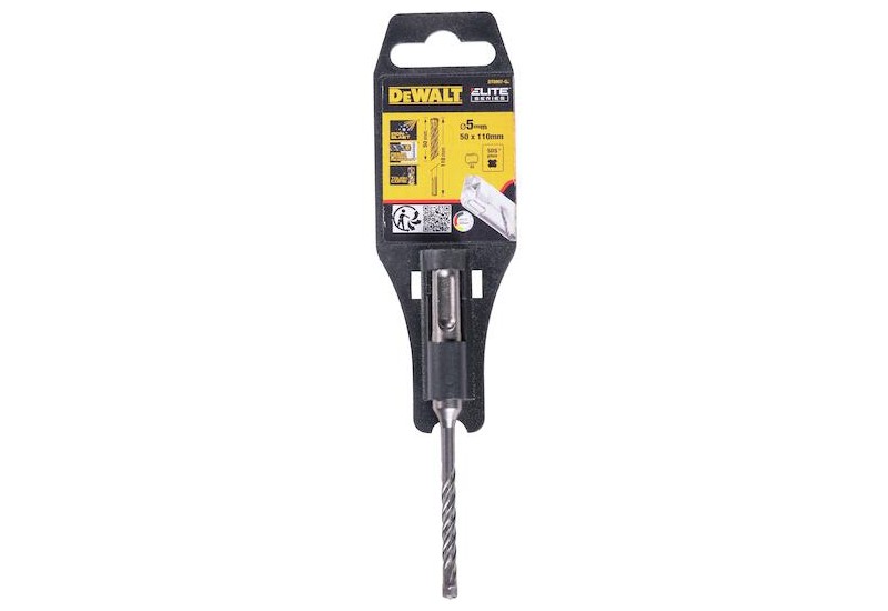 DEWALT - Foret béton SDS-Plus XLR 4 taillants 5X50X110 mm DEWALT - Foret béton SDS-Plus XLR 4 taillants 5X50X110 mm