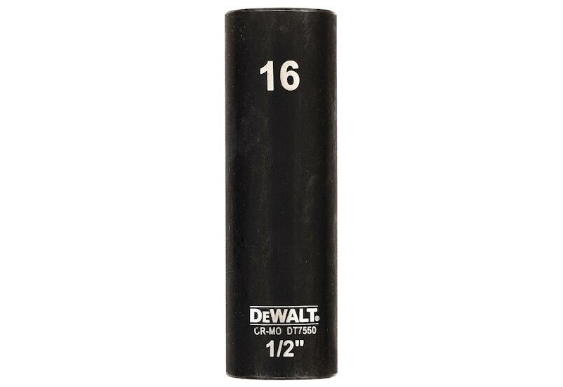 DEWALT - Douilles impact diamètre 16 mm 1/2"