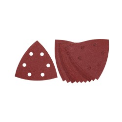 DEWALT - Abrasif velcro pour ponceuses delta velcro grain 40 - 6 perforations 93x93mm