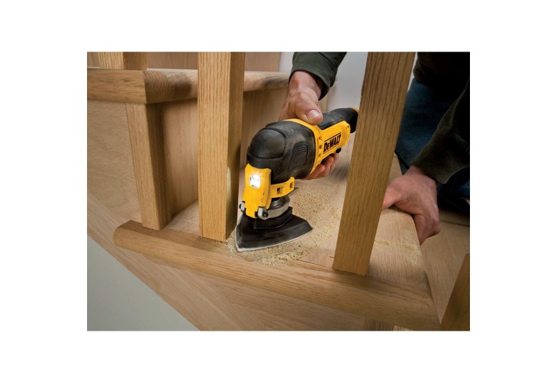 DEWALT - Abrasif velcro pour ponceuses delta velcro grain 40 - 6 perforations 93x93mm