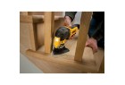 DEWALT - Abrasif velcro pour ponceuses delta velcro grain 40 - 6 perforations 93x93mm