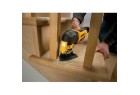 DEWALT - Abrasif velcro pour ponceuses delta velcro grain 180 - 6 perforations 93x93 mm