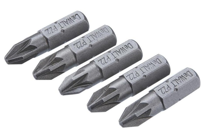 DEWALT - Boite de 25 embouts de vissage PZ2 25 mm DEWALT - Boite de 25 embouts de vissage PZ2 25 mm