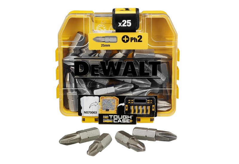DEWALT - Boite de 25 embouts de vissage Ph2 25 mm