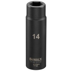DEWALT - Douilles impact diamètre 14 mm 1/2"