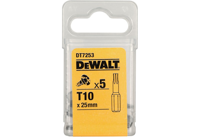 DEWALT - Embouts 25 mm T10 DEWALT - Embouts 25 mm T10