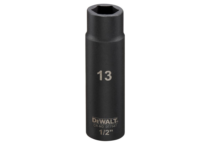 DEWALT - Douilles impact diamètre 13 mm 1/2"
