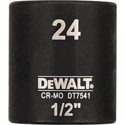 DEWALT - Douilles impact diamètre 24 mm 1/2"