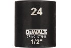 DEWALT - Douilles impact diamètre 24 mm 1/2"