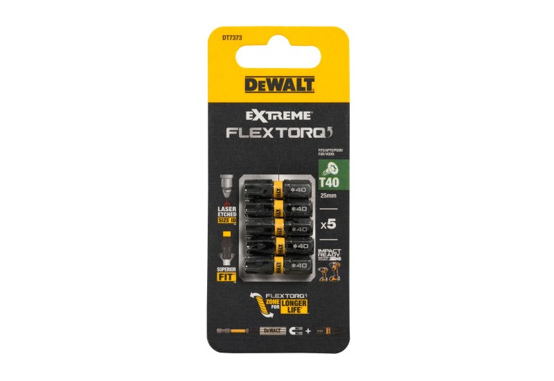 DEWALT - Embout impact Torsion 25 mm T25 DEWALT - Embout impact Torsion 25 mm T25