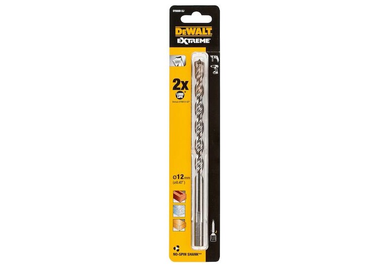 DEWALT - Foret béton Extreme 12 x 150 x 200 mm DEWALT - Foret béton Extreme 12 x 150 x 200 mm