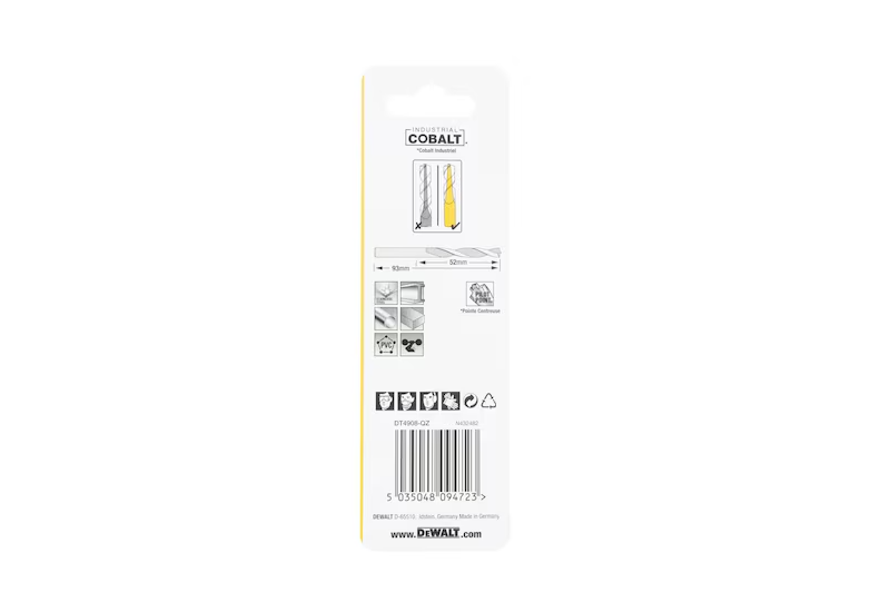 DEWALT - Foret métal HSS-CO Extreme 6x57x93 mm DEWALT - Foret métal HSS-CO Extreme 6x57x93 mm