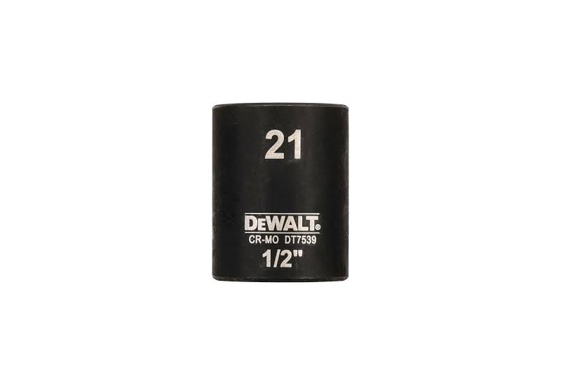 DEWALT - Douilles impact diamètre 21 mm 1/2"