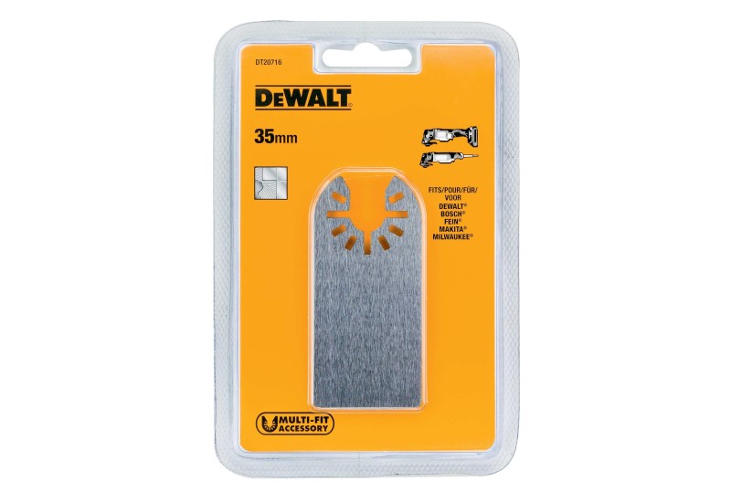 DEWALT - Spatule 35 mm flexible pour racler pour multi-cutter DEWALT - Spatule 35 mm flexible pour racler pour multi-cutter