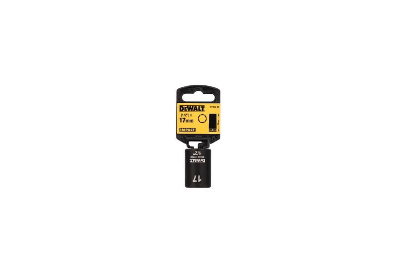 DEWALT - Douilles impact diamètre 17 mm 1/2" DEWALT - Douilles impact diamètre 17 mm 1/2"