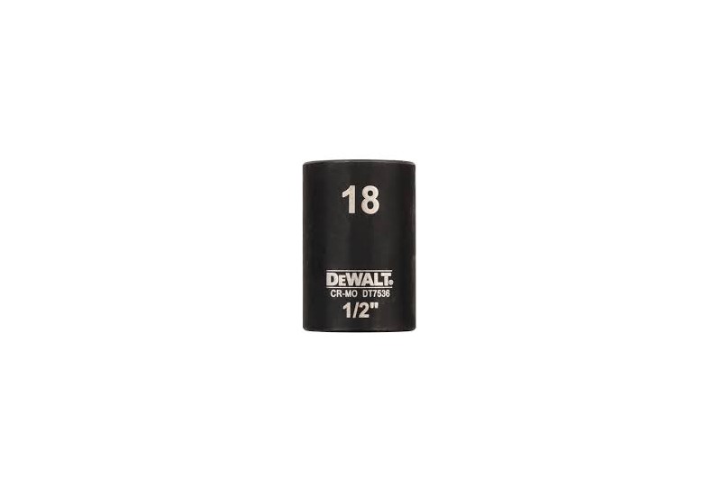 DEWALT - Douilles impact diamètre 18 mm 1/2"