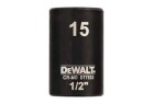 DEWALT - Douilles impact diamètre 15 mm 1/2"