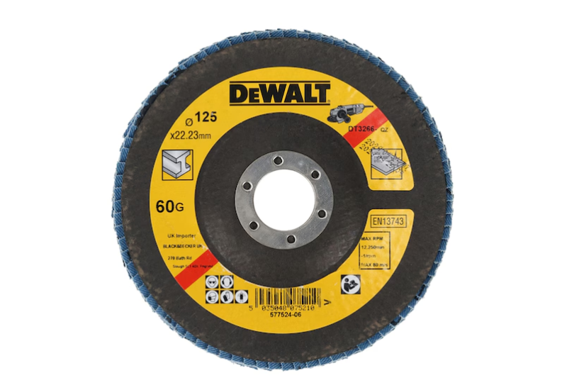 DEWALT - Disque a lamelles type 29 - grain 60 ø 125 mm