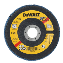 DEWALT - Disque a lamelles type 29 - grain 80 ø 125 mm