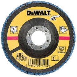 DEWALT - Disque a lamelles type 27 - grain 80 ø 125 mm