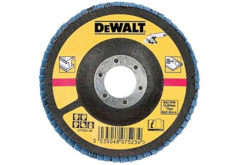 DEWALT - Disque a lamelles type 27 - grain 80 ø 125 mm