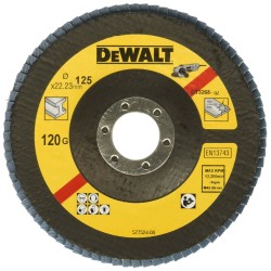 DEWALT - Disque à lamelles Type 29 - grain 120 Ø 125 mm
