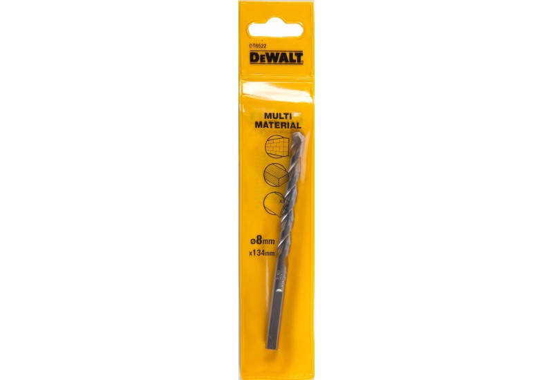 DEWALT - Foret multi-matériaux 8 x 104 x 134 mm DEWALT - Foret multi-matériaux 8 x 104 x 134 mm