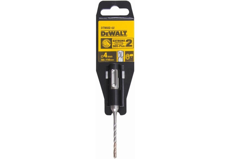 DEWALT - Foret béton SDS-Plus Extreme 2 taillants 4X50X110 mm DEWALT - Foret béton SDS-Plus Extreme 2 taillants 4X50X110 mm