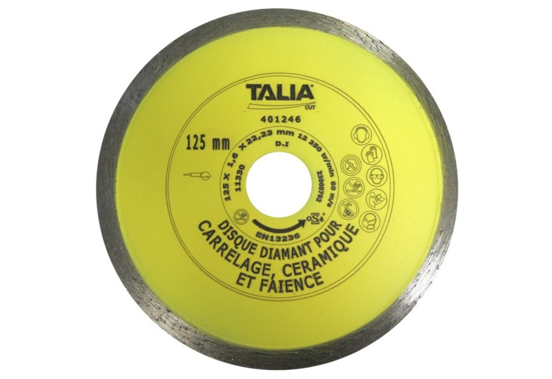 disque diamant professionnel Taliaplast 125 mm