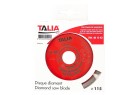 SOFOP TALIAPLAST - DISQUE LASER DIAMANT 125MM 10 SEGMENTS HAUTEUR 7MM