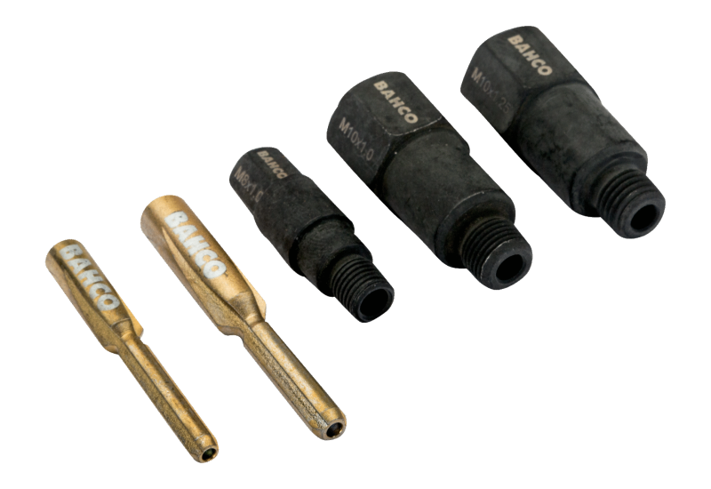 BAHCO - Coffret nettoyage des puits de bougie de préchauf. Guide d'alésoir BE1200P6AC1 BAHCO - Coffret nettoyage des puits de bougie de préchauf. Guide d'alésoir BE1200P6AC1