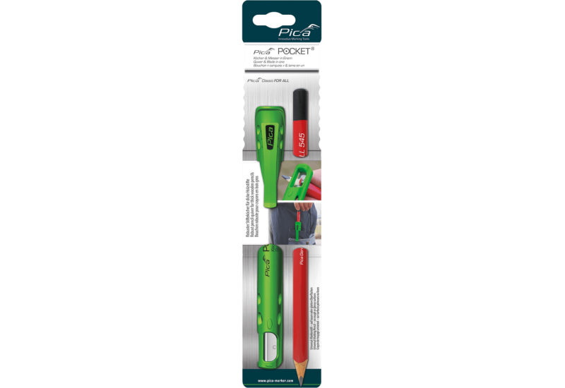PICA PORTE CRAYON/MARQUEUR POCKET+CRAYON FOR ALL PICA PORTE CRAYON/MARQUEUR POCKET+CRAYON FOR ALL